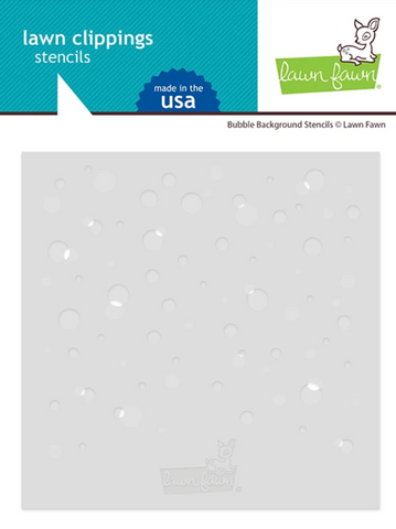 Bubble. Background Stencils, Lawn Clippings - Lawn Fawn