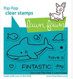 Duh-Nuh Flip-Flop Stamp Set, Lawn Fawn