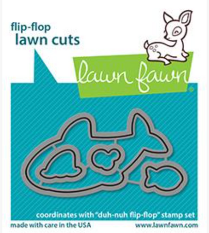 Duh-Nuh Flip-Flop Dies, Lawn Fawn