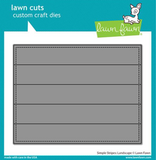 Simple Stripes, Landscape Dies, Lawn Fawn