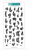 Bold and Brushy Uppercase and Lowercase Stamp Set, Concord and 9th