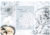 Inked Flora Stamp Set & Die Bundle, Altenew