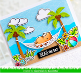 Stitched Simple Wavy Borders Die, Lawn Fawn