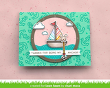 Stitched Simple Wavy Borders Die, Lawn Fawn