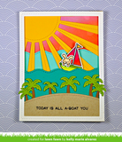 Stitched Simple Wavy Borders Die, Lawn Fawn