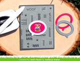 Stitched Speech Bubble Backdrop Die, Lawn Fawn