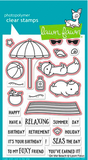 On The Beach Stamp Set, Lawn Fawn
