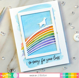 Rainbow Bridge Stamp & Die Bundle, Waffle Flower