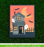 Build a House Halloween Add-On Die, Lawn Fawn