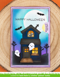 Build a House Halloween Add-On Die, Lawn Fawn