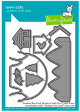 Shadow Box Card Mountain Add-On Die, Lawn Fawn