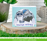Shadow Box Card Mountain Add-On Die, Lawn Fawn