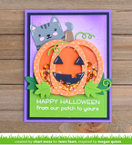 Outside In Stitched Pumpkin Die, Lawn Fawn