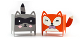 Tiny Gift Box Raccoon and Fox Add-On Die, Lawn Fawn
