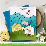 Tiny Gift Box Chick and Duck Add-On Die, Lawn Fawn