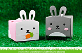 Tiny Gift Box Bunny Add-On Die, Lawn Fawn