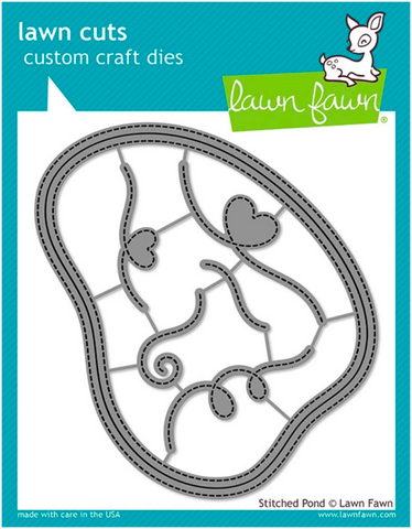 Stitched Pond Die, Lawn Fawn