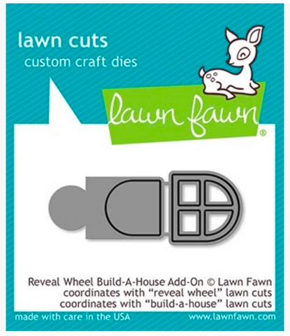 Reveal Wheel Build A House Add-On Die, Lawn Fawn