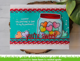 How You Bean? Conversation Heart Add-On Stamp and Die Set, Lawn Fawn