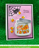 How You Bean? Candy Corn Add-On Stamp and Die Set, Lawn Fawn