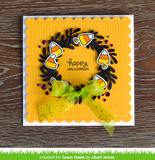 How You Bean? Candy Corn Add-On Stamp and Die Set, Lawn Fawn