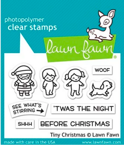 Tiny Christmas Stamp and Die Set, Lawn Fawn