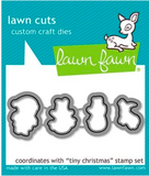 Tiny Christmas Stamp and Die Set, Lawn Fawn