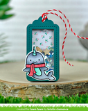Winter Narwhal Stamp and Die Set, Lawn Fawn