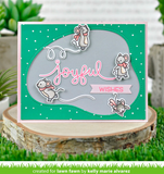 Mice on Ice Stamp and Die Set, Lawn Fawn