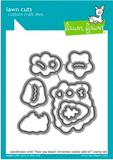 How You Bean? Christmas Cookie Add-On Stamp and Die Set, Lawn Fawn