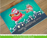 Ho-Ho-Holidays Stamp and Die Set, Lawn Fawn