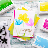 Simple Blossoms Stamp Set, Pinkfresh Studio