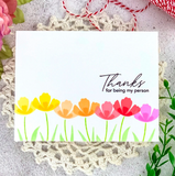 Simple Blossoms Stamp Set, Pinkfresh Studio
