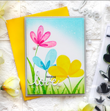 Simple Blossoms Stamp Set, Pinkfresh Studio
