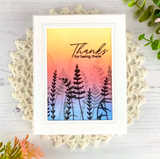 Wild flower Sketches Stamp Set, Pinkfresh Studio