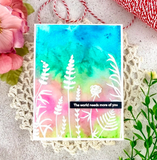 Wild flower Sketches Stamp Set, Pinkfresh Studio
