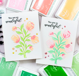Layered Bouquet Stamp Set, Pinkfresh Studio