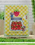 How You Bean? Strawberries Add-On Stamp Set, Lawn Fawn