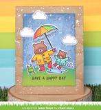 Beary Rainy Day Stamp Set, Lawn Fawn