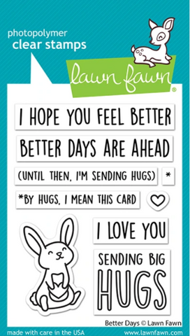 Better Days Stamp Set, Lawn Fawn