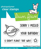 Year Eleven Stamp Set, Lawn Fawn