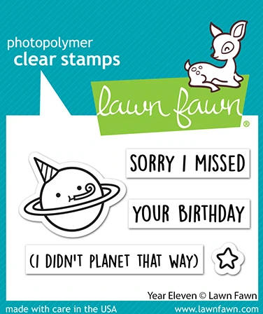 Year Eleven Stamp Set, Lawn Fawn