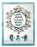 Stitched Snowflake Backdrop Dies, Lawn Fawn