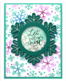 Stitched Snowflake Frame Dies, Lawn Fawn