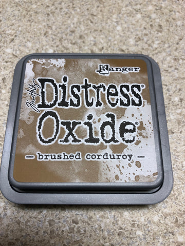 Brushed Corduroy, Distress Oxide Pad, Tim Holtz